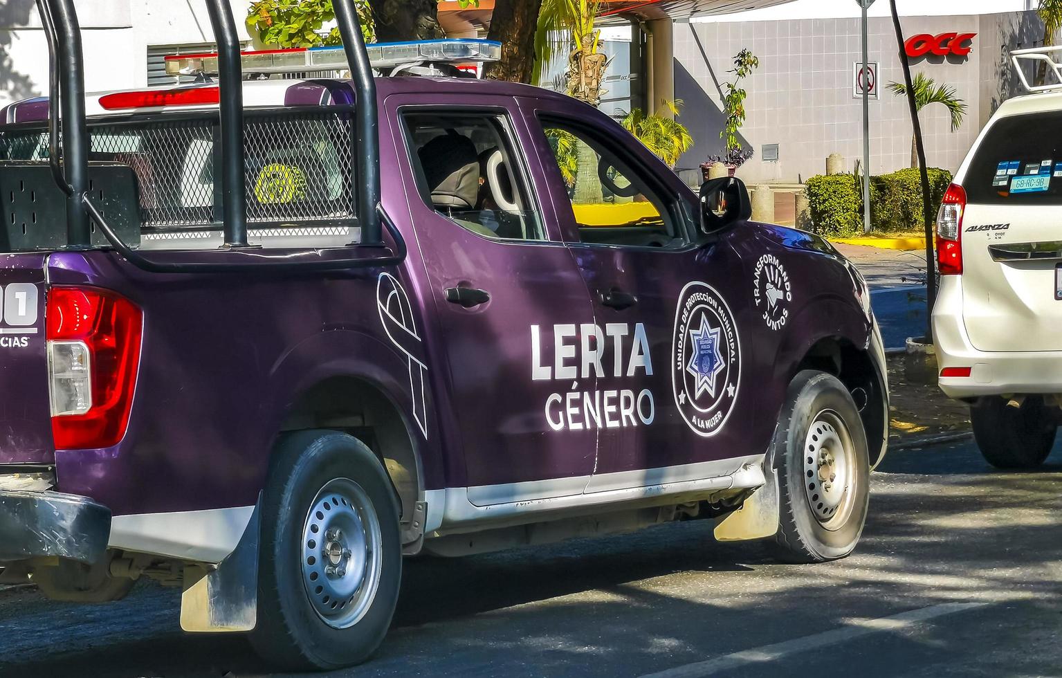 puerto escondido oaxaca mexico 2023 vehículo policial mexicano operación policial en puerto escondido mexico. foto