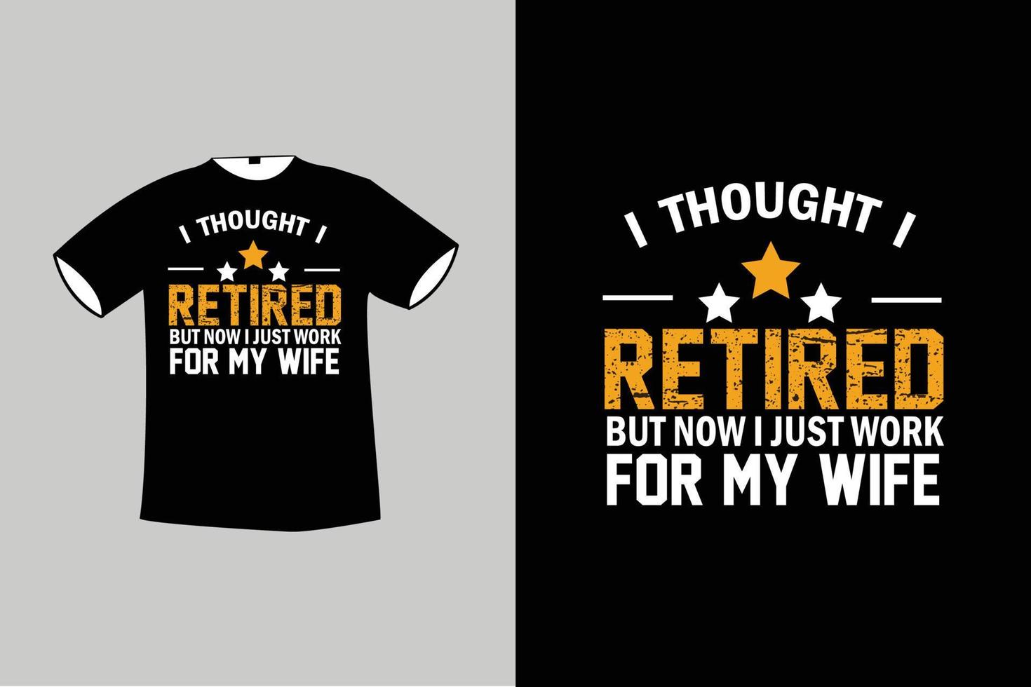 Retired 2022 T-shirt Design vector