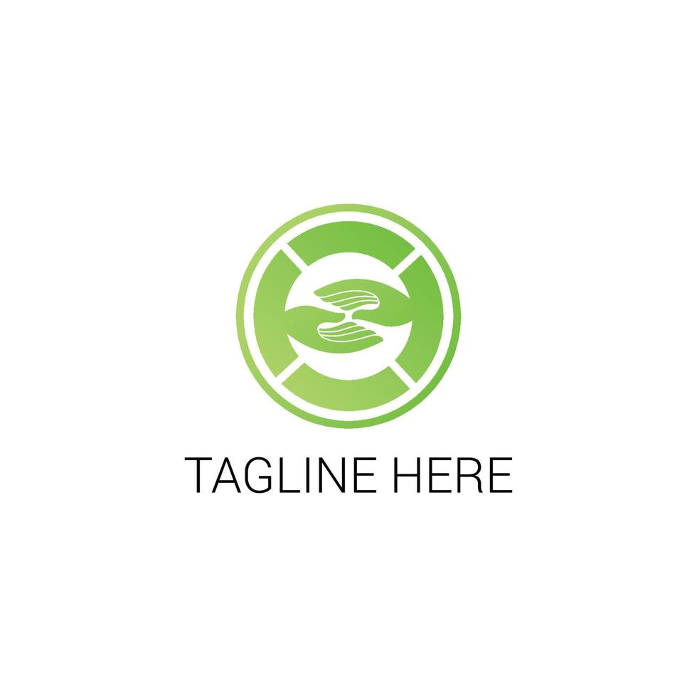 Modern Minimalist Abstract Business Logo Designn vector