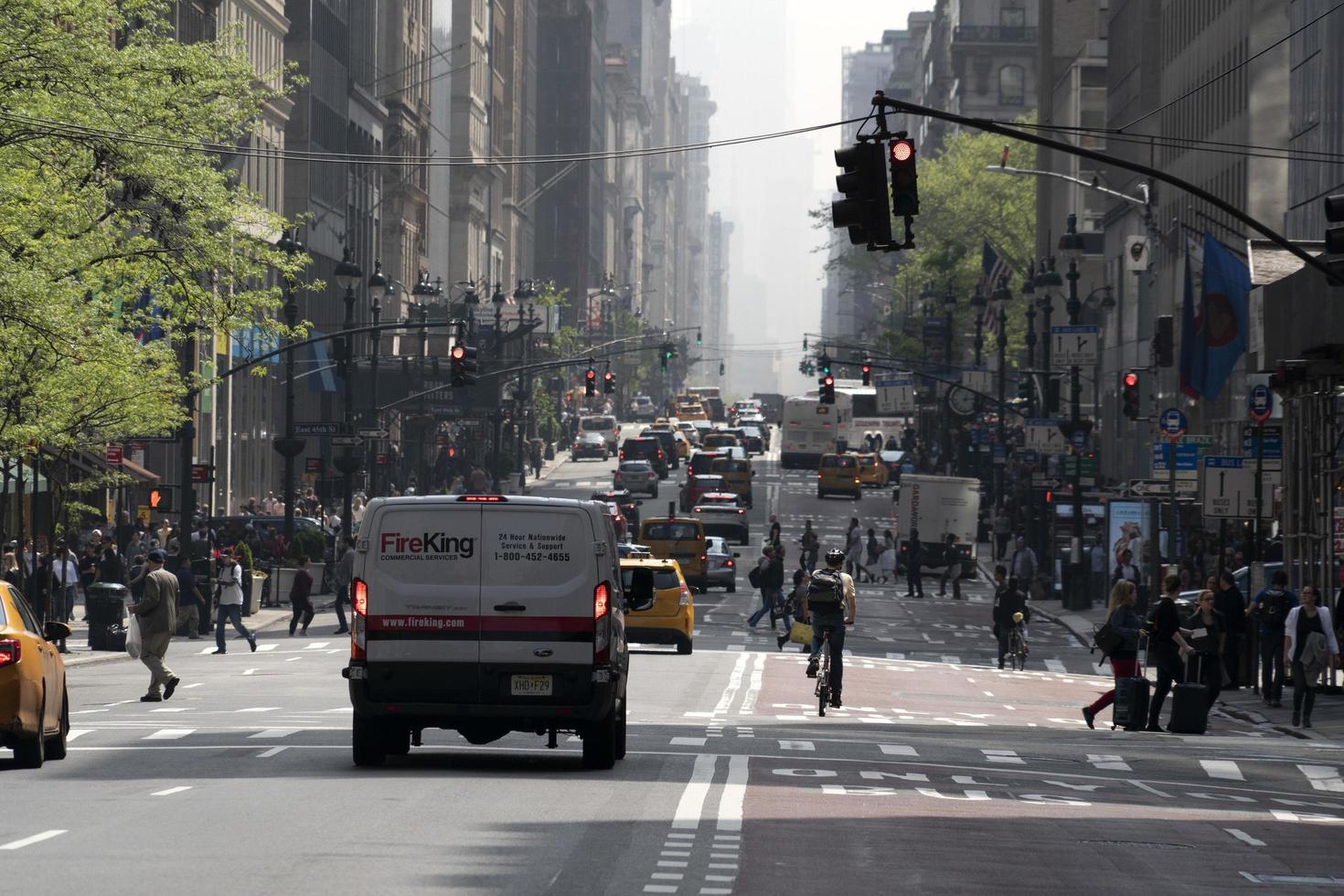 NEW YORK, USA - MAY 6 2019 - 5th Avenue showcases photo