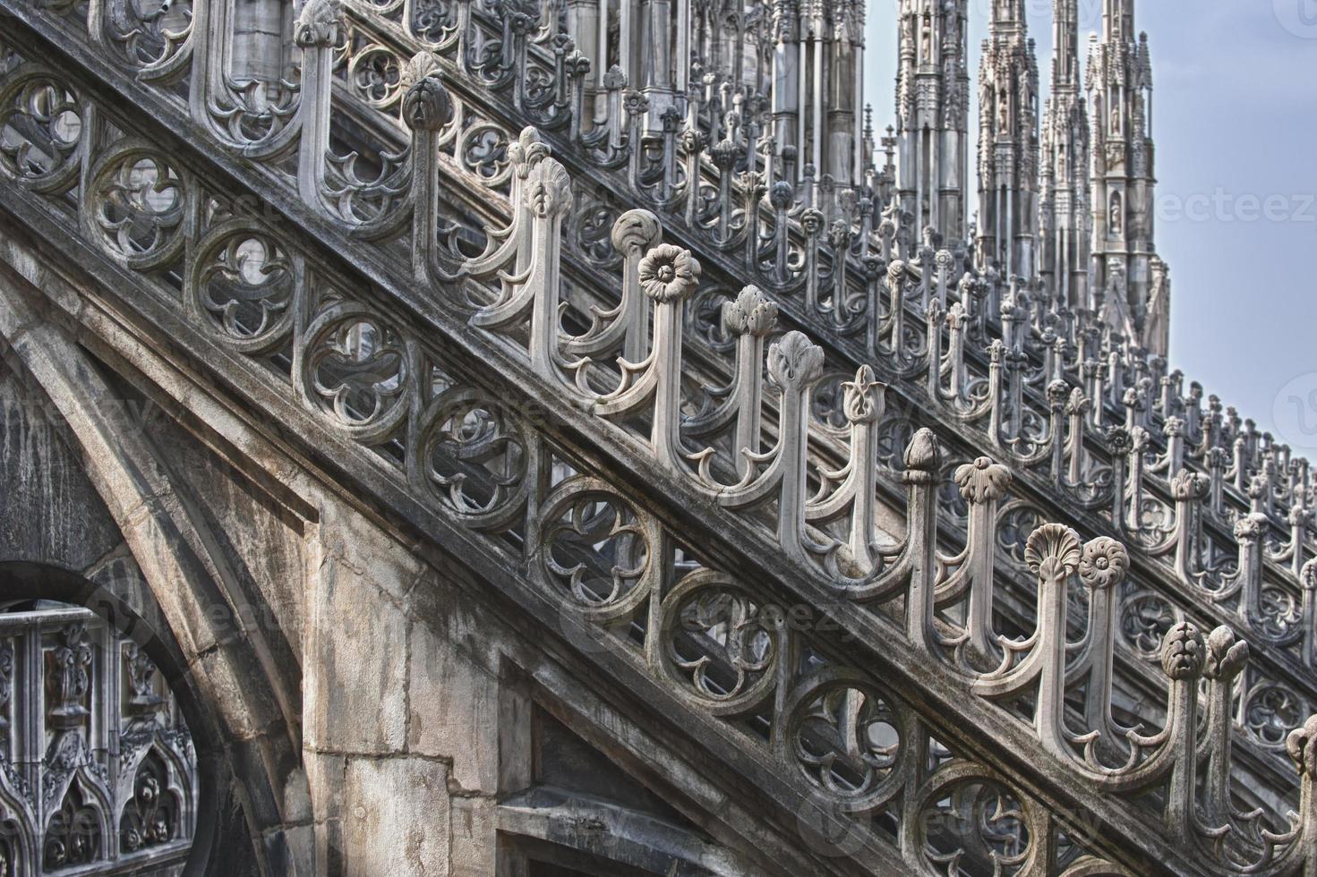 Milan Dome Cathedral view photo