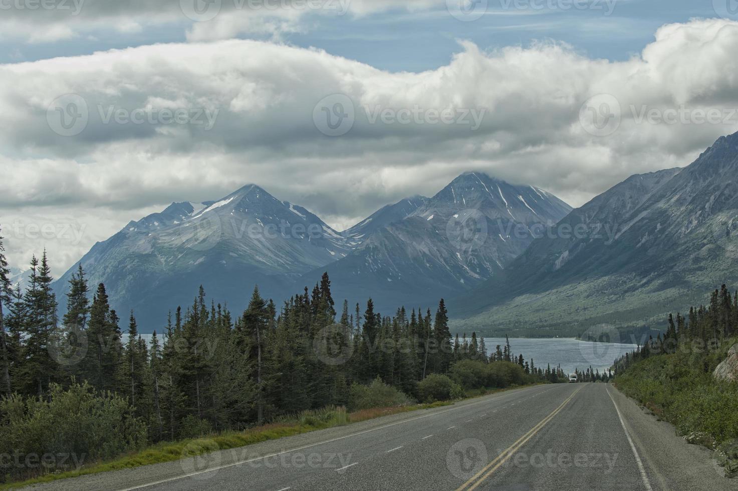 British Columbia white pass panorama photo