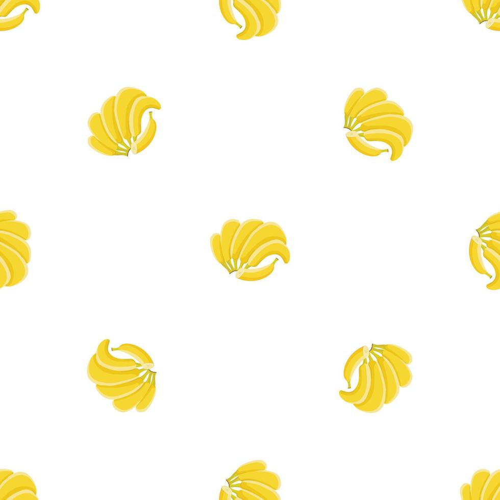 Bunch of banana pattern seamless vector