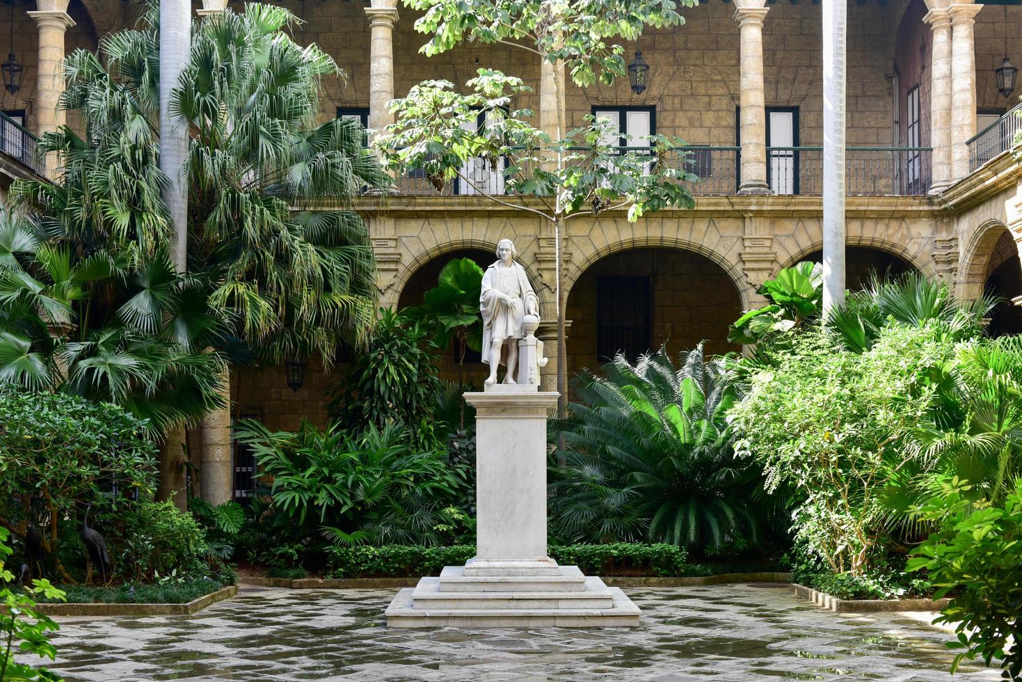Palacio de los Capitanes Generales on Plaza de Armas square in Havana Vieja. It is the former official residence of the governors of Havana, Cuba, 2022 photo