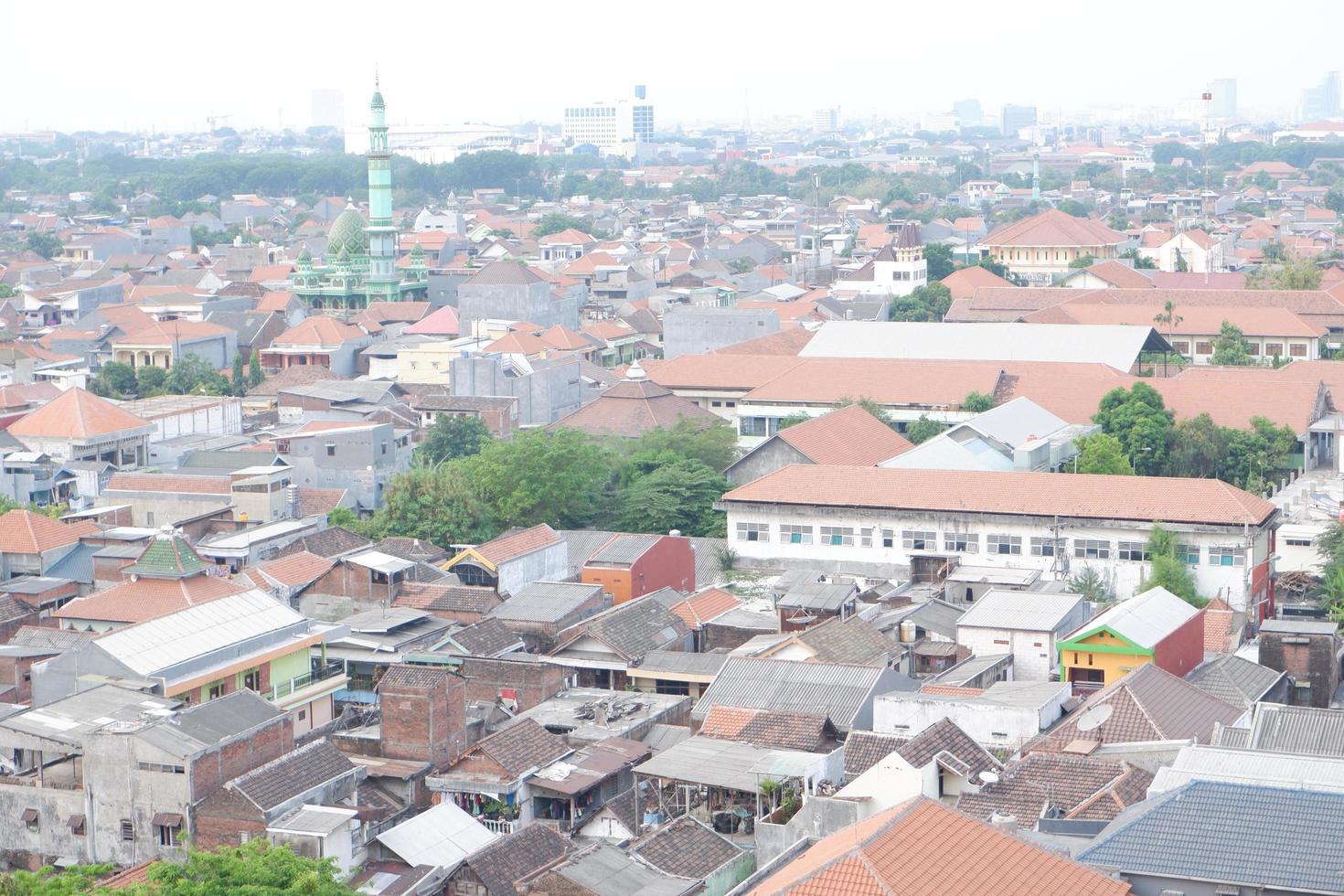 view of the settlement from above photo