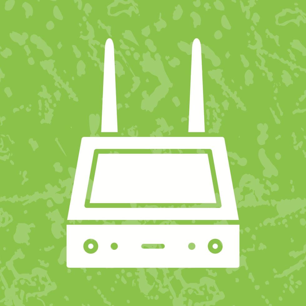 Unique Router Vector Icon