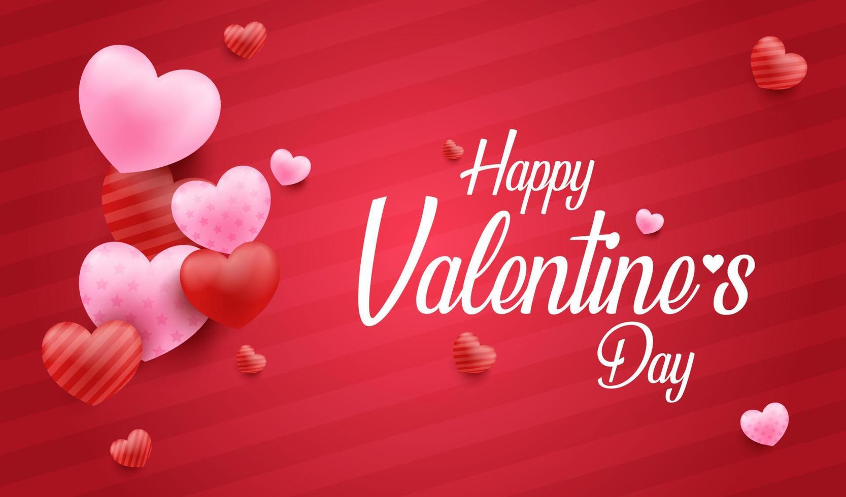 valentine's day background 19088186 Vector Art at Vecteezy