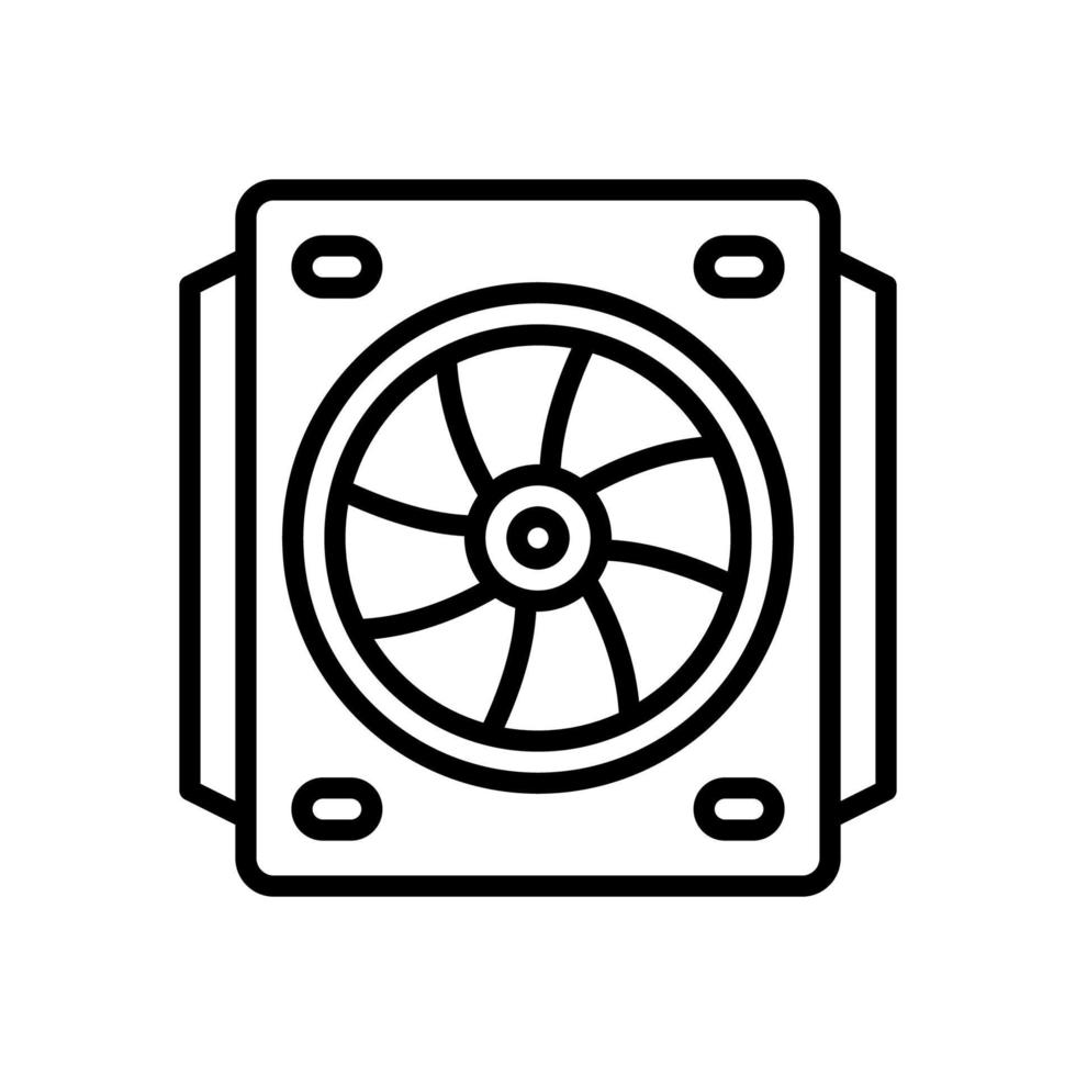 fan icon for your website, mobile, presentation, and logo design. vector
