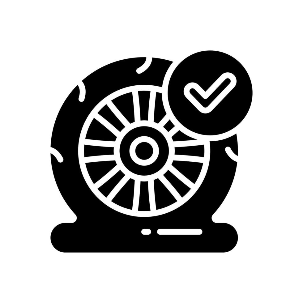 flat tire icon for your website, mobile, presentation, and logo design. vector