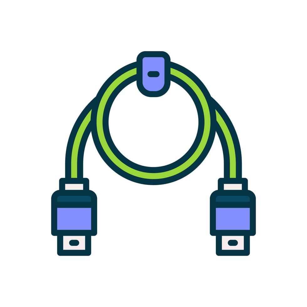 usb plug icon for your website, mobile, presentation, and logo design. vector