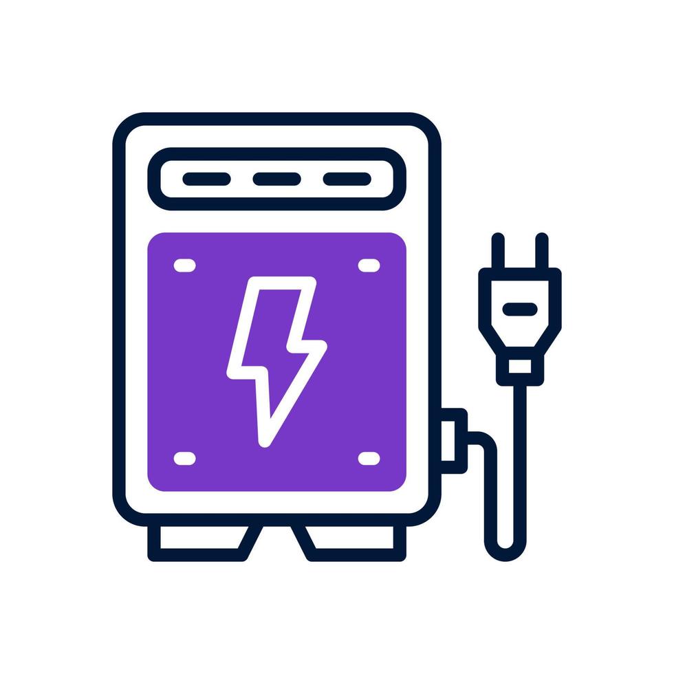 power supply icon for your website, mobile, presentation, and logo design. vector