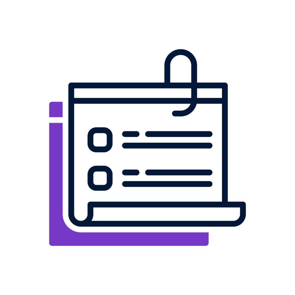 sticky note icon for your website design, logo, mobile design, and presentation. vector