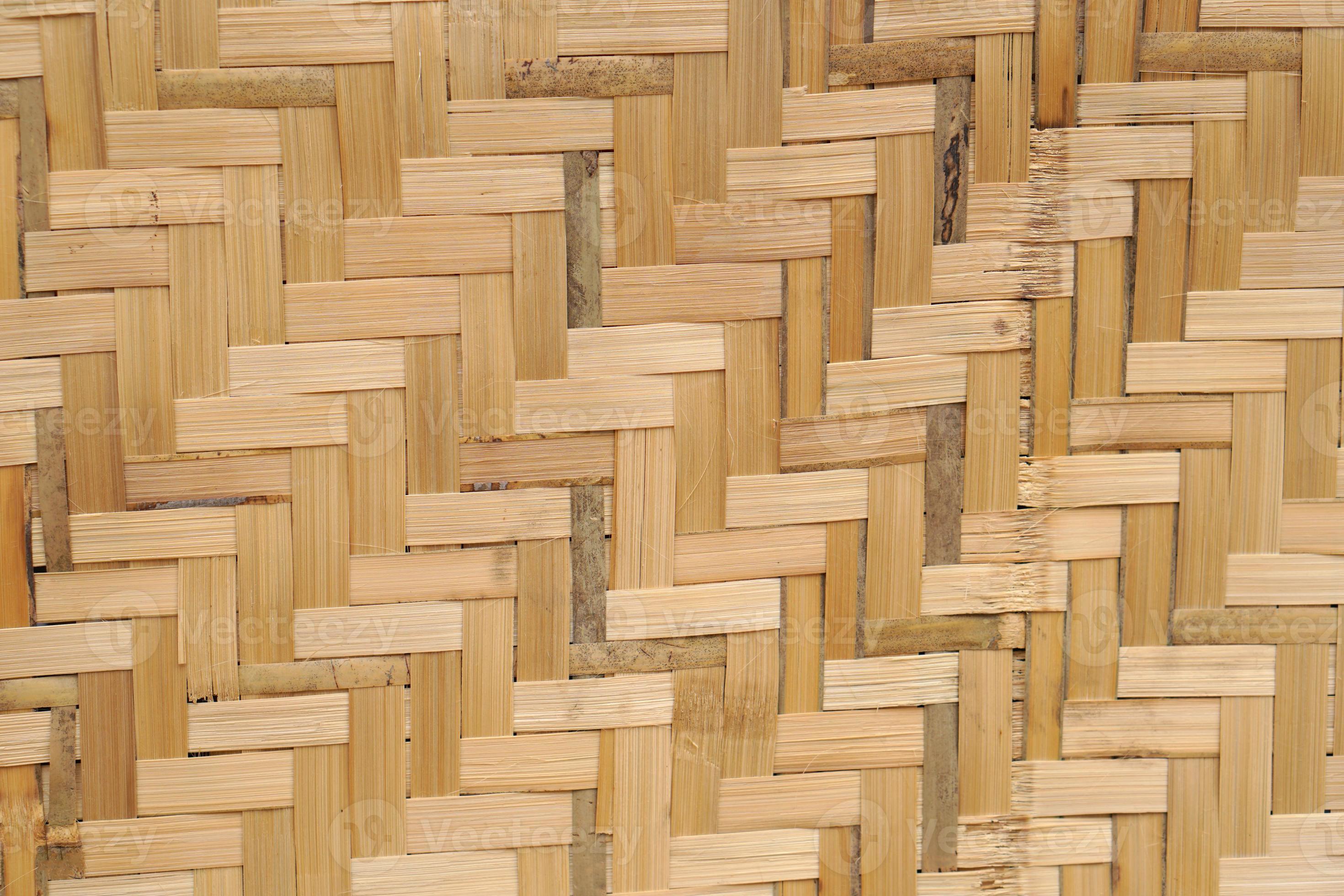 Rattan texture, detail handcraft bamboo weaving texture background