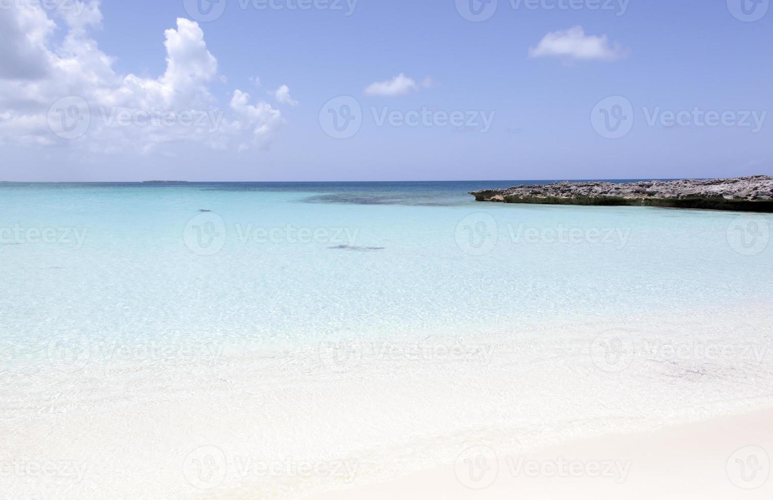 Paradise Island Empty Beach And Transparent Waters photo