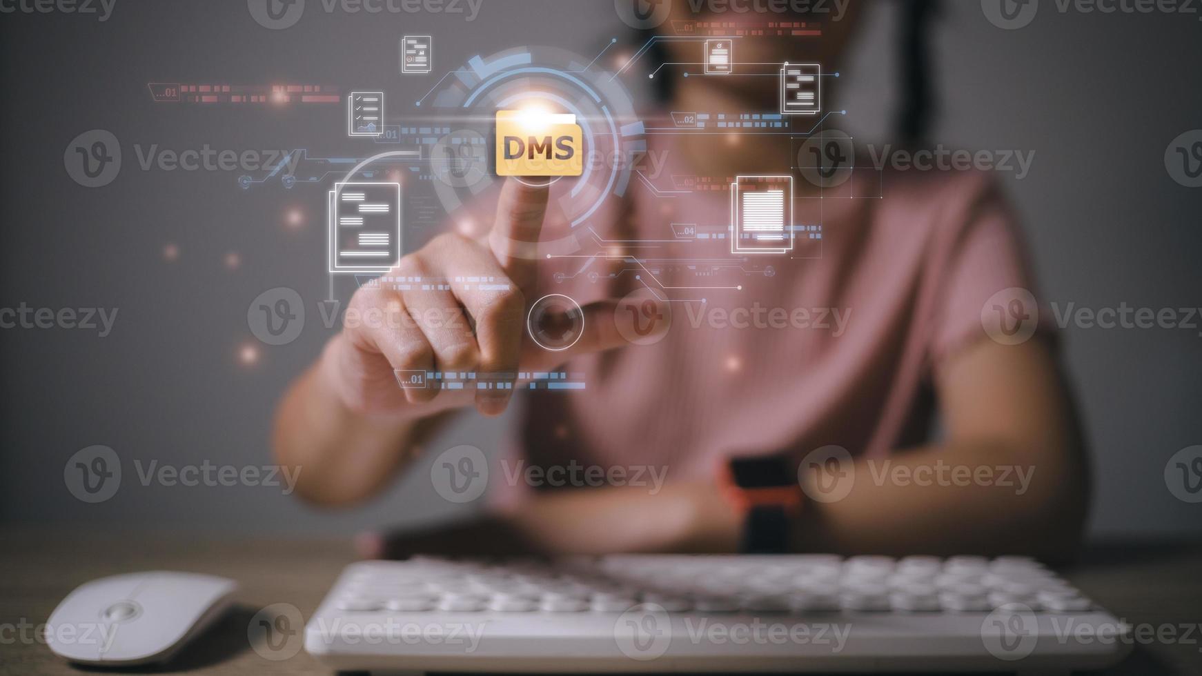 Business with Document Management System DMS Online Document Database and automated processes in file management Search and manage document database files online. photo