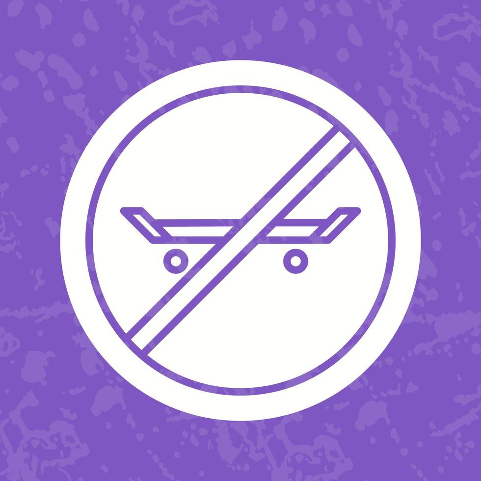 No Skating Vector Icon