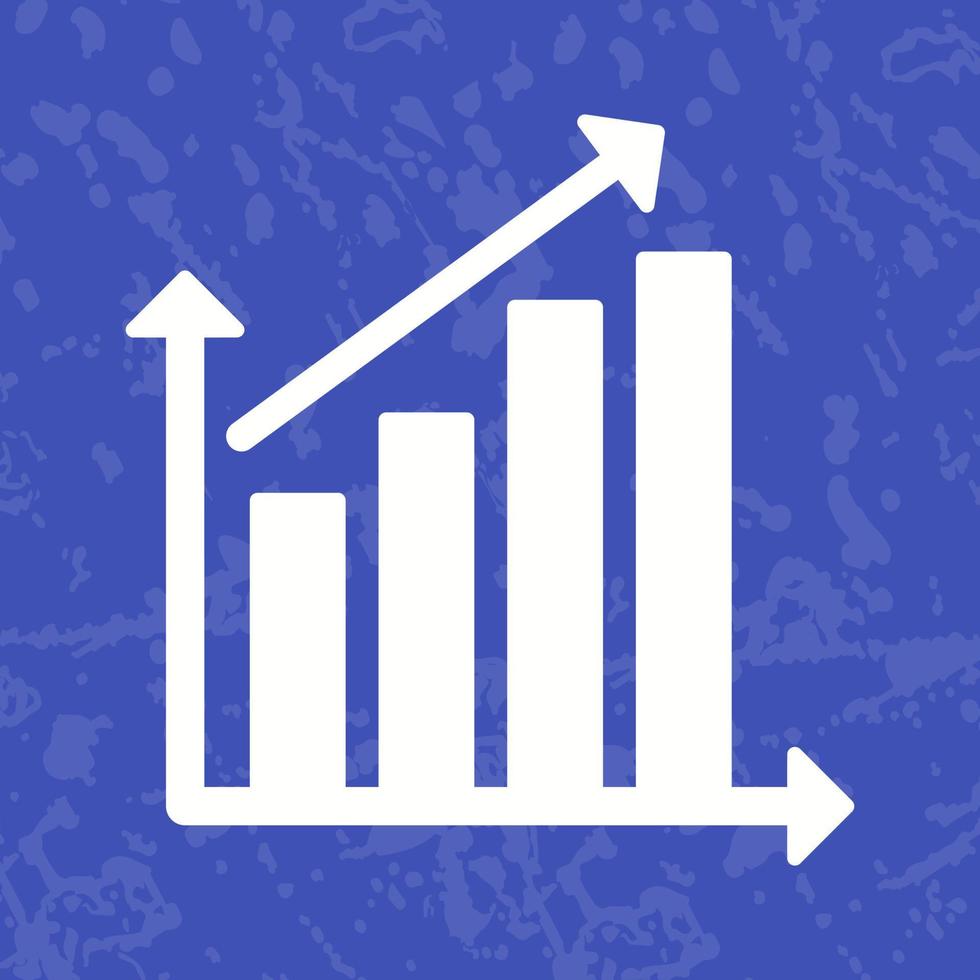 Rising Statistics Vector Icon
