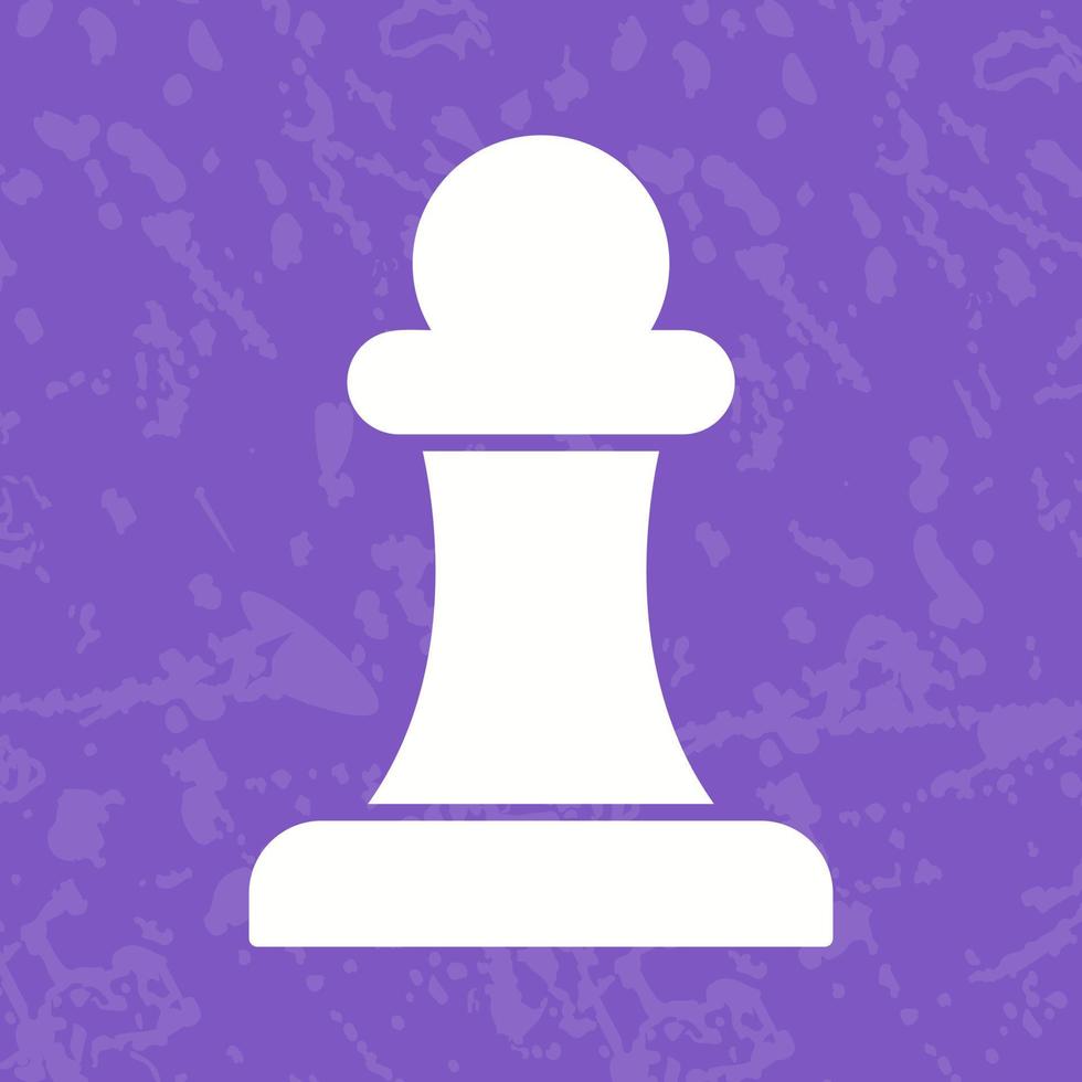 Unique Pawn Vector Icon
