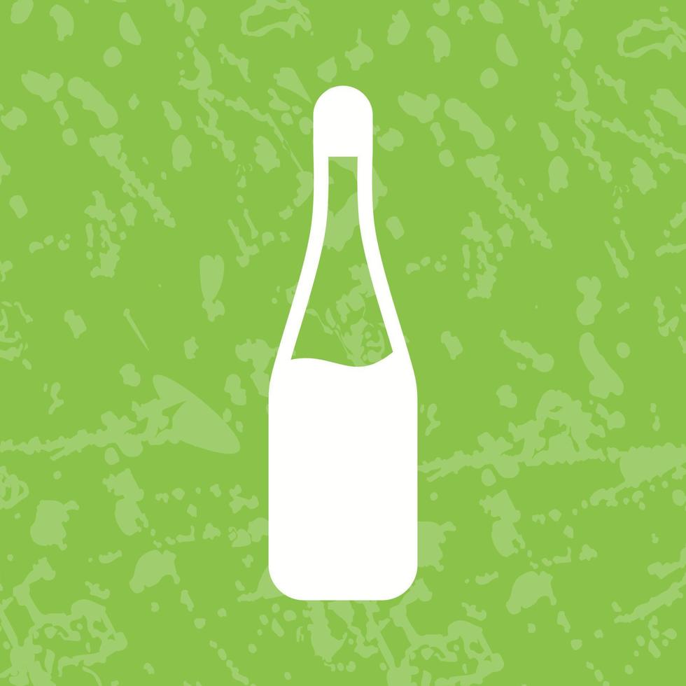 icono de vector de botella de champán