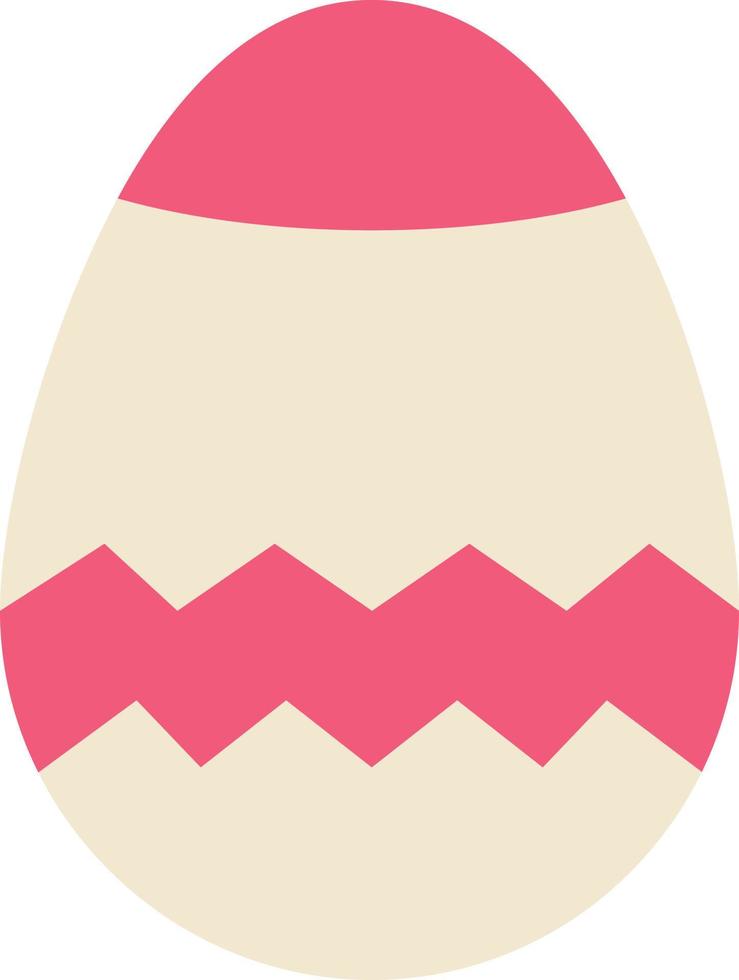 Easter Egg Spring  Flat Color Icon Vector icon banner Template