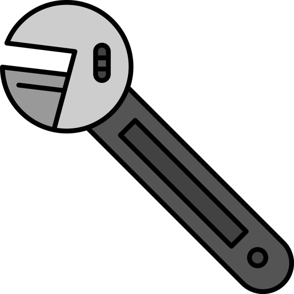 Wrench Option Tool Spanner Tool  Flat Color Icon Vector icon banner Template