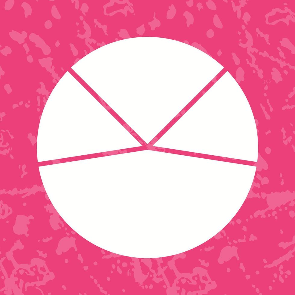 Pie Chart Analysis Vector Icon