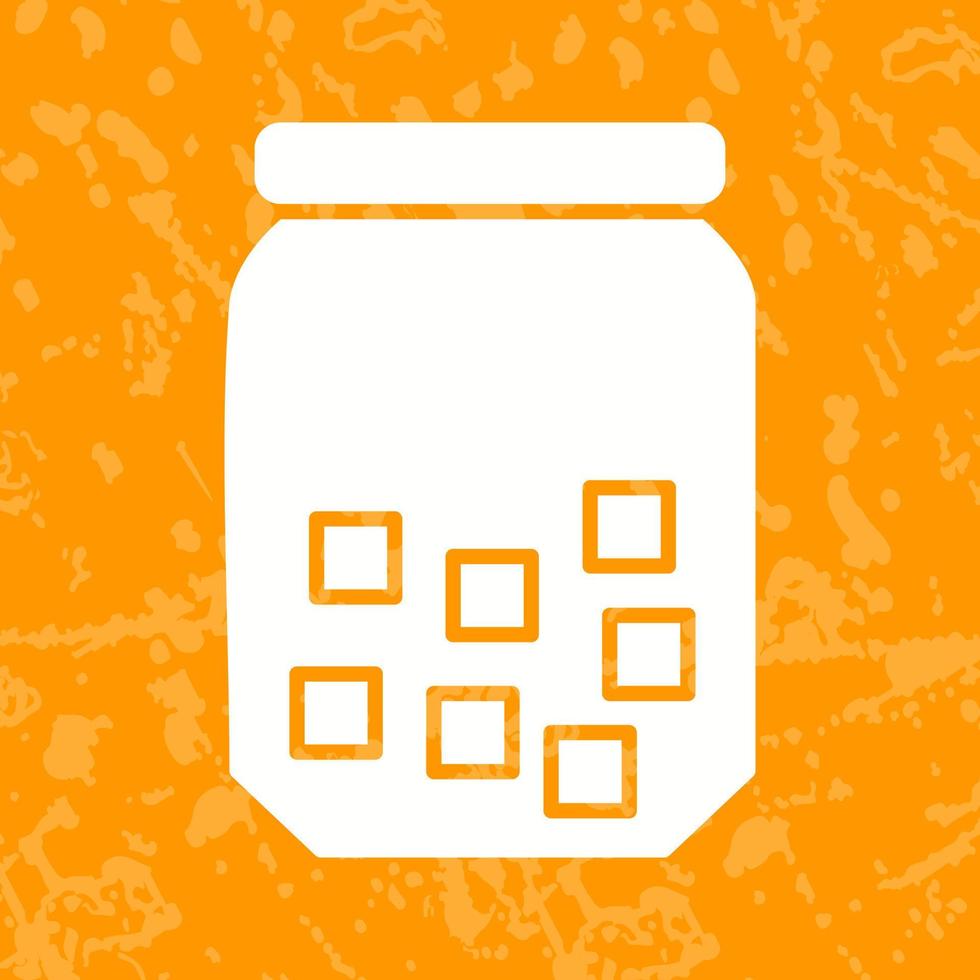 Sugar Bottle Vector Icon