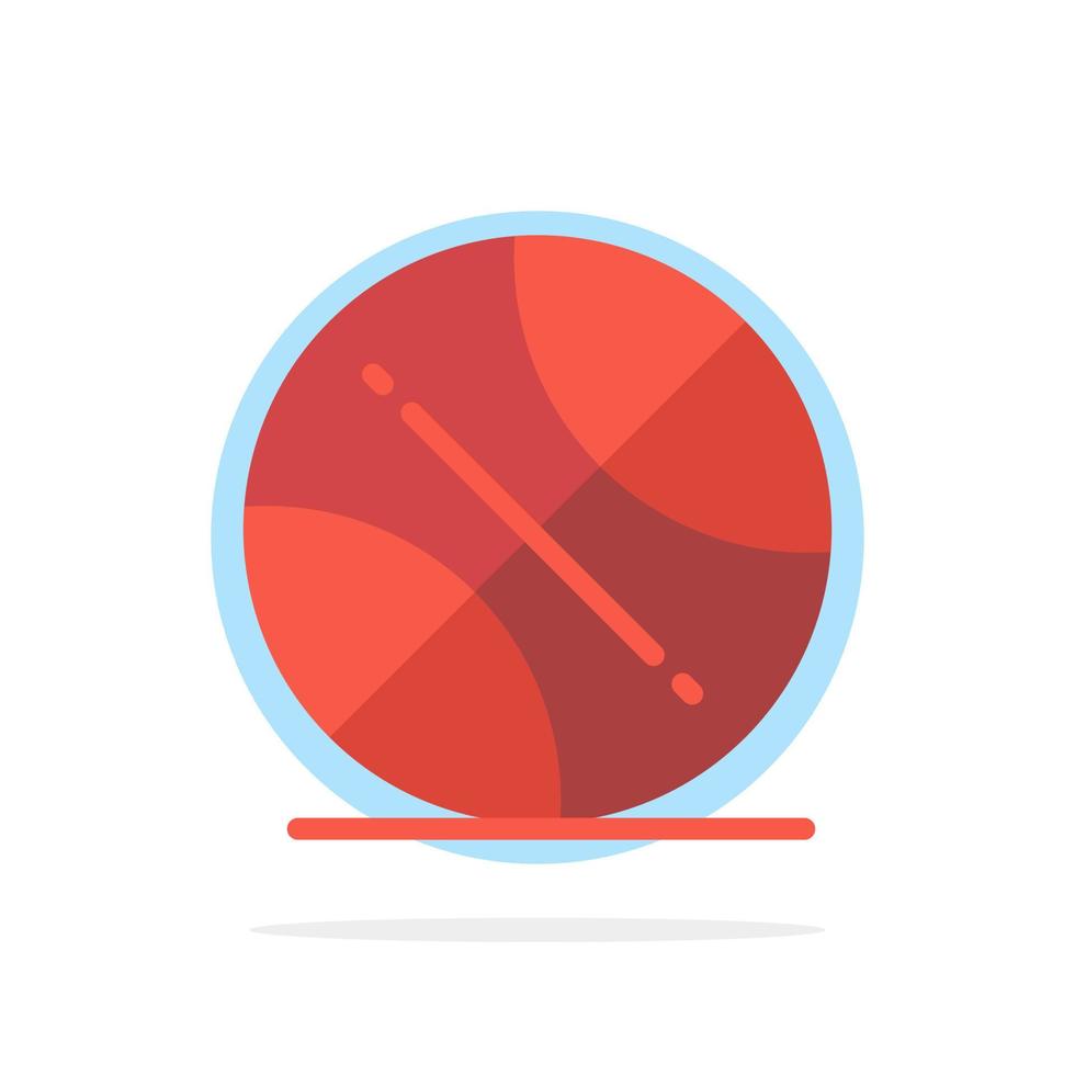 baloncesto pelota deportes usa abstracto círculo fondo plano color icono vector