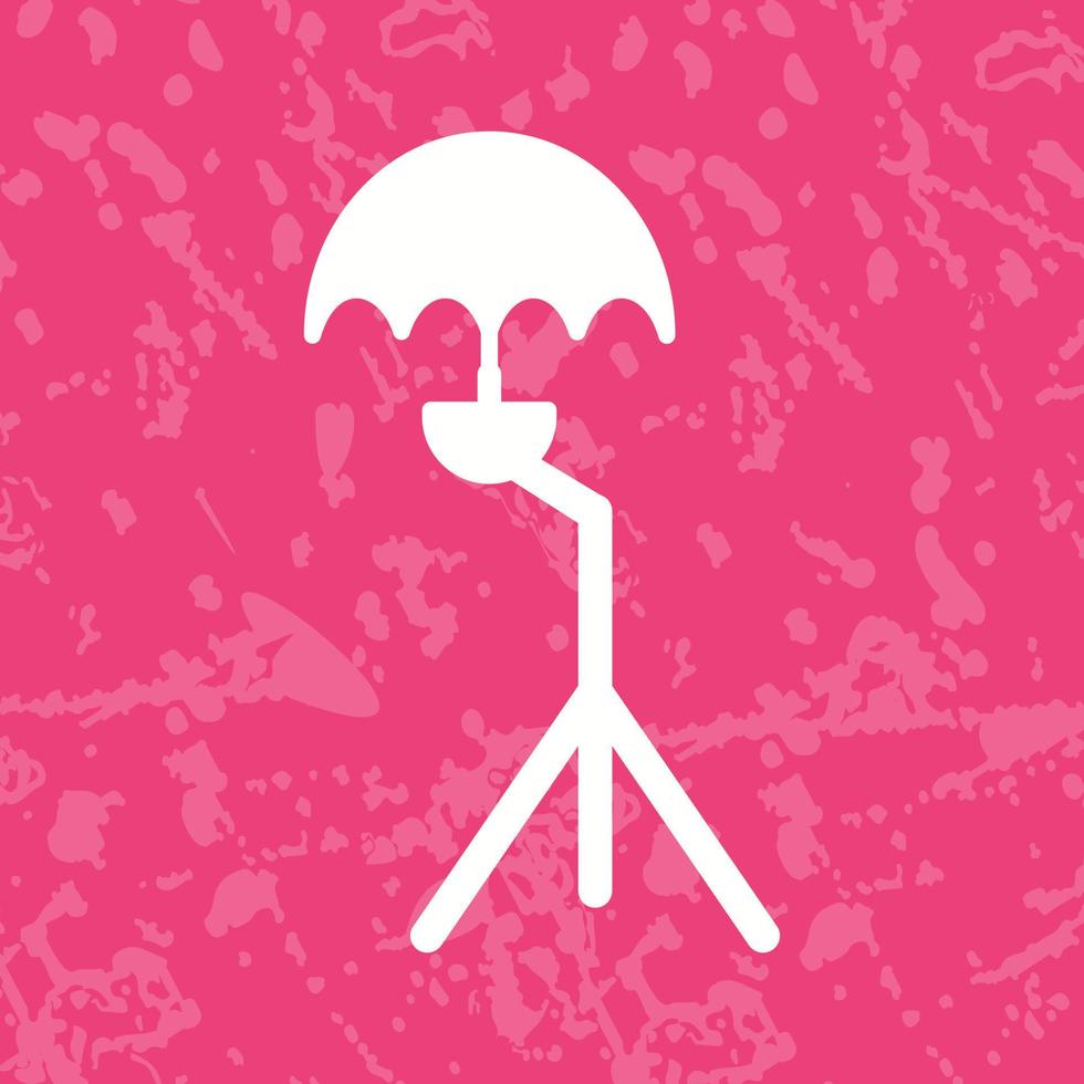 Unique Umbrella Stand Vector Icon