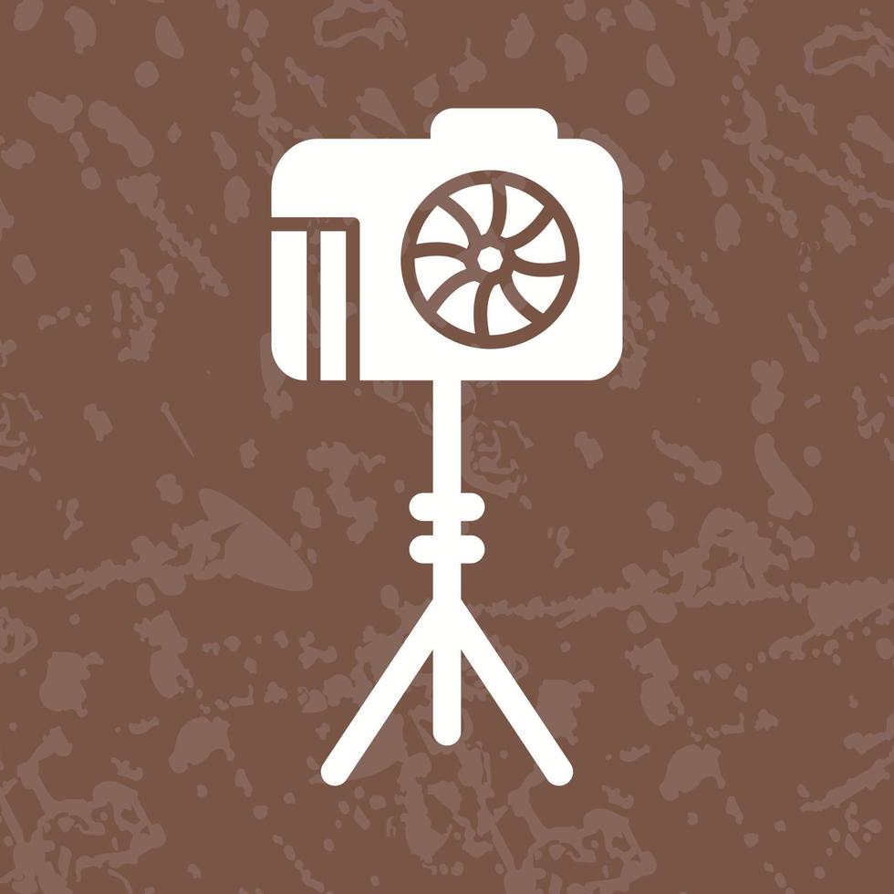 Unique Camera Stand Vector Icon