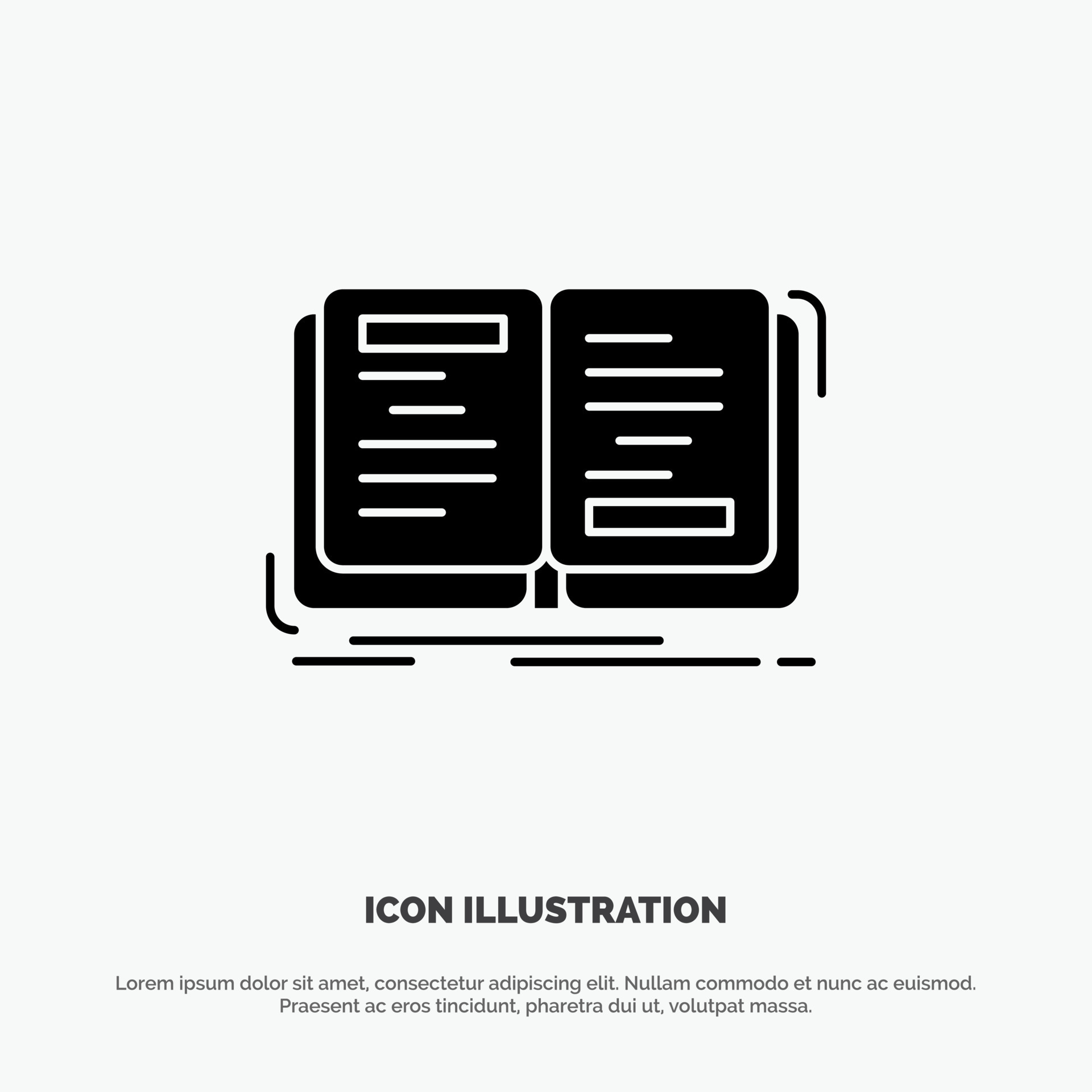 Book Novel Story Writing Theory Solid Glyph Icon Vector 19102602 Vector book-novel-story-writing-theory-solid-glyph-icon-vector-19102602-vector