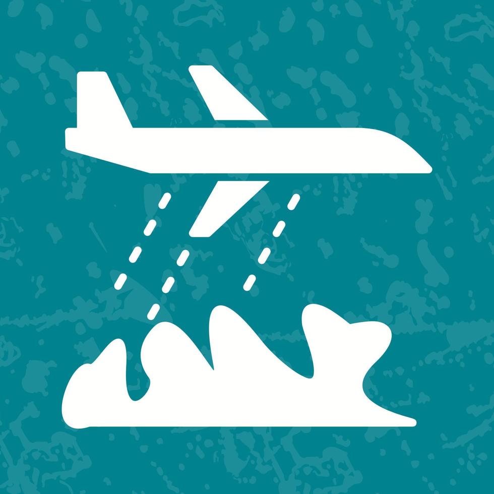 Unique Firefighter Plane Vector Icon