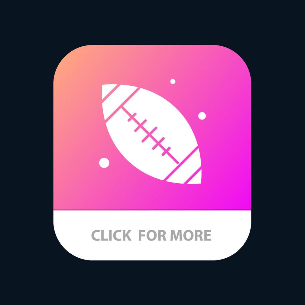 Canada Ball Base Ball Canada Ball Mobile App Button Android and IOS Glyph Version vector