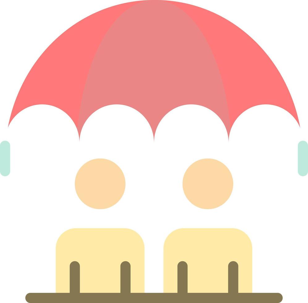 Business Management Modern Risk  Flat Color Icon Vector icon banner Template