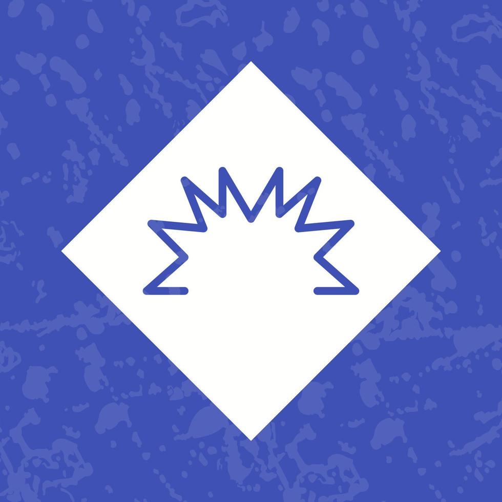 Danger of Welding Flash Vector Icon
