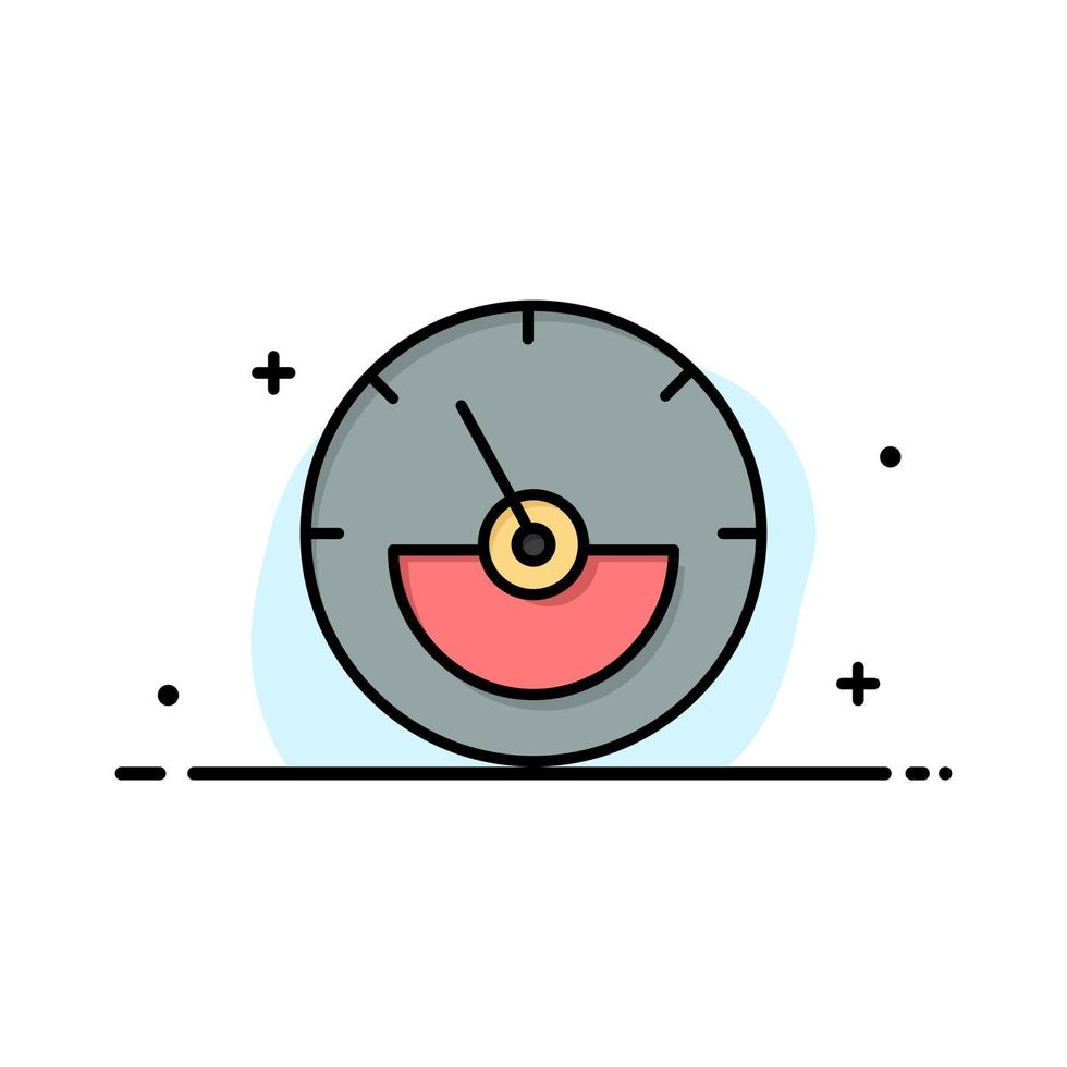 Ampere Ampere Meter Electrical Energy  Business Flat Line Filled Icon Vector Banner Template