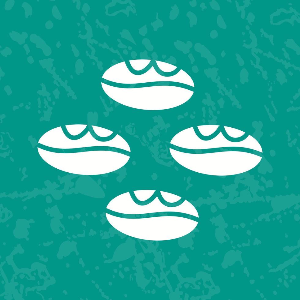 Coffee Beans Vector Icon
