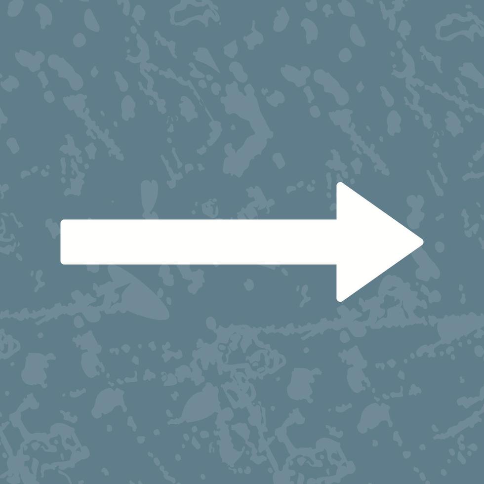Unique Right Arrow Vector Icon