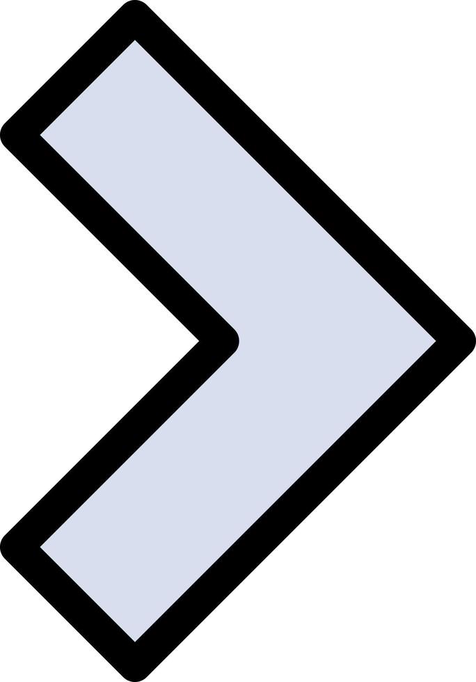 Arrow Right Next  Flat Color Icon Vector icon banner Template