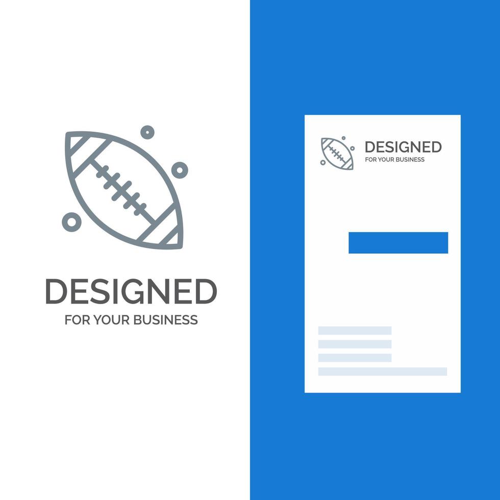 Canada Ball Base Ball Canada Ball Grey Logo Design and Business Card Template vector