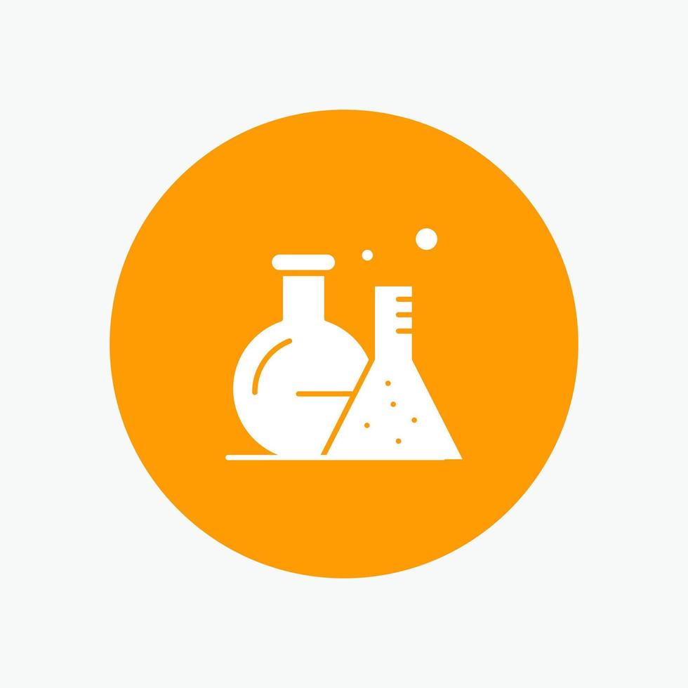 Tube Flask Lab Science vector
