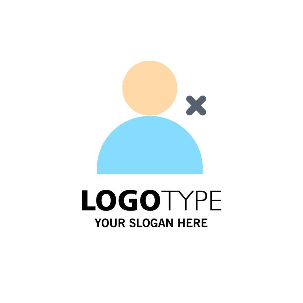Discover People Twitter Sets Business Logo Template Flat Color vector