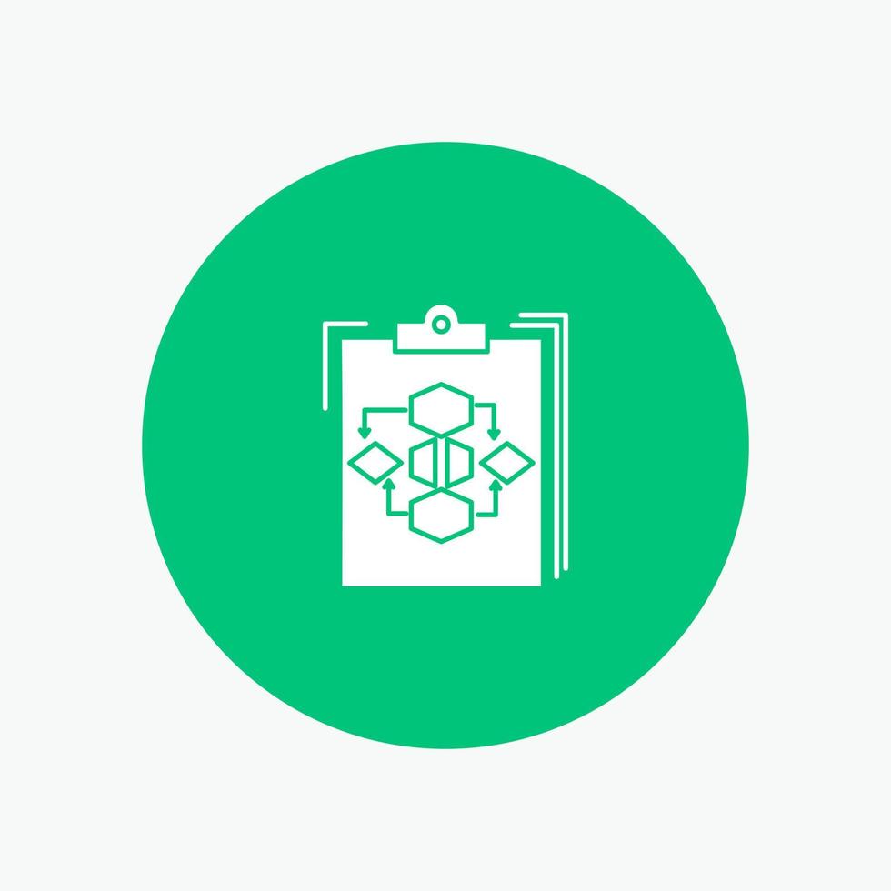 Clipboard Business Diagram Flow Process Work Workflow vector