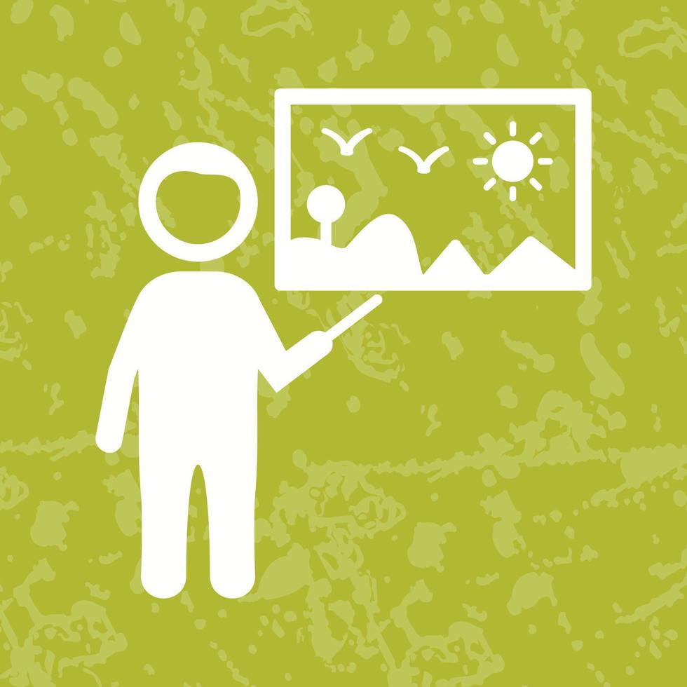 Art Museum Guide Vector Icon