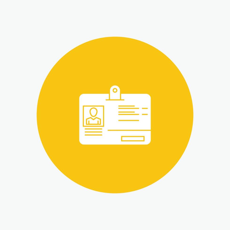 Pass Card Identity Id vector