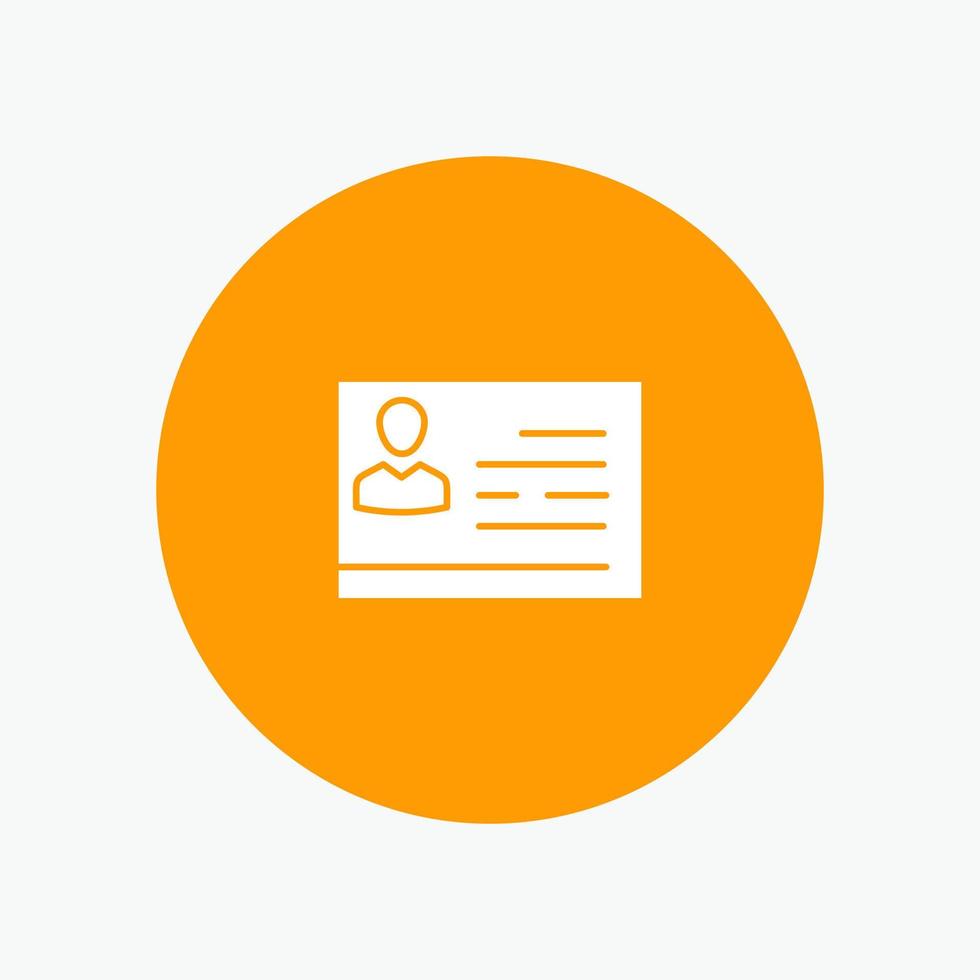 License To Work License Card Identity Card Id vector