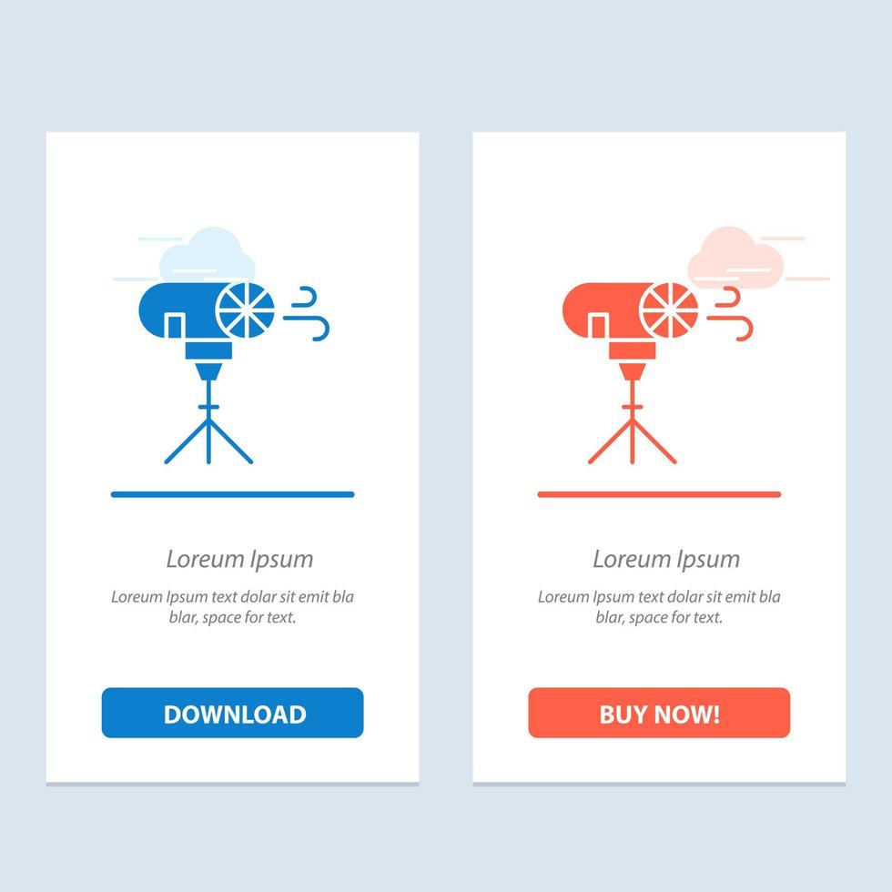 Effects Photo Photographic Special  Blue and Red Download and Buy Now web Widget Card Template vector
