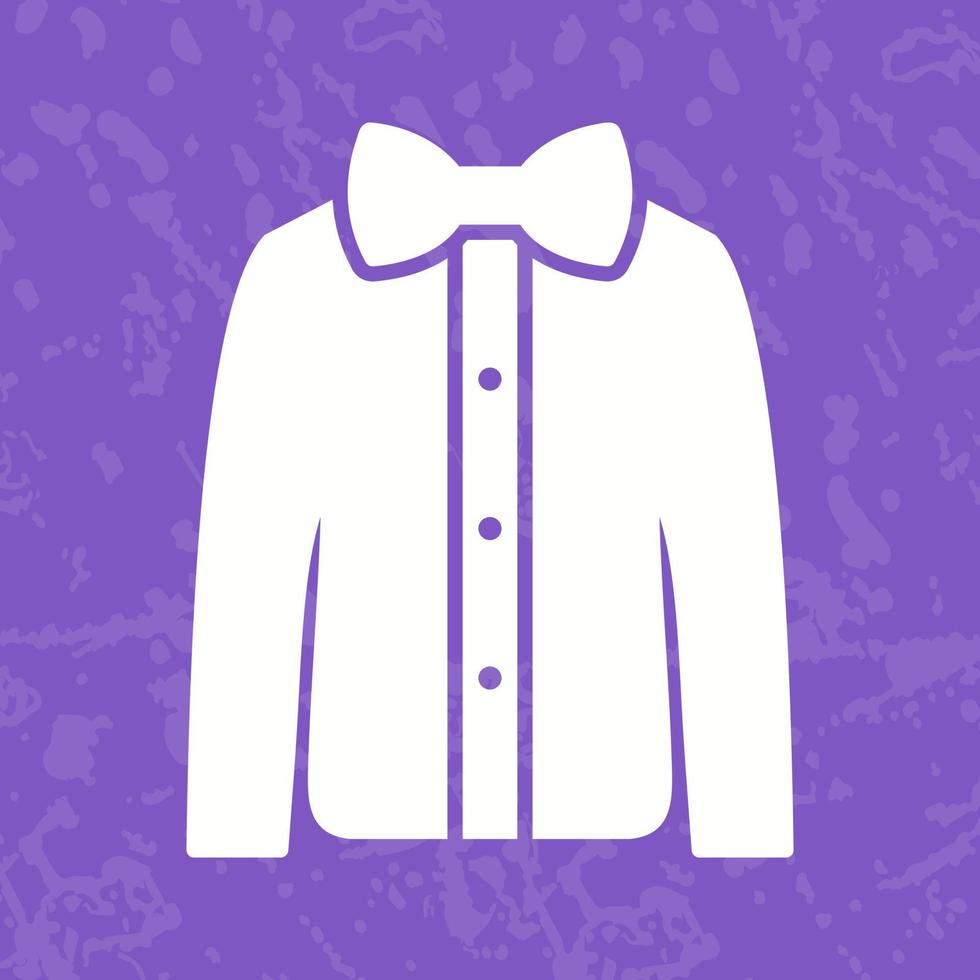 Shirt with Bow Vector Icon