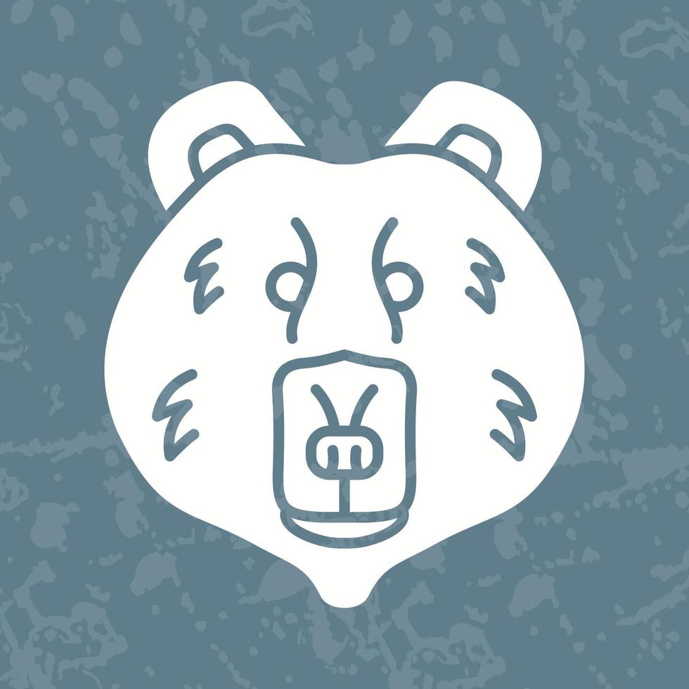 Polar Bear Vector Icon
