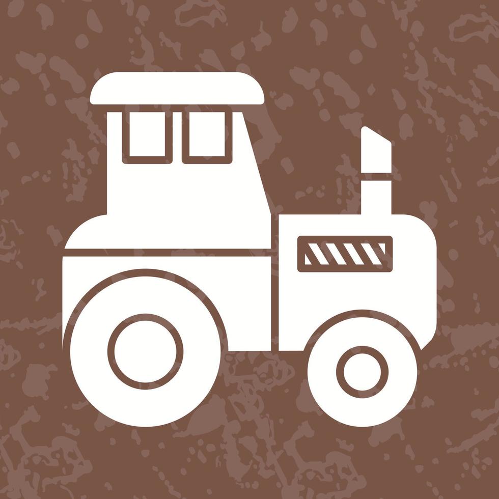 icono de vector de tractor